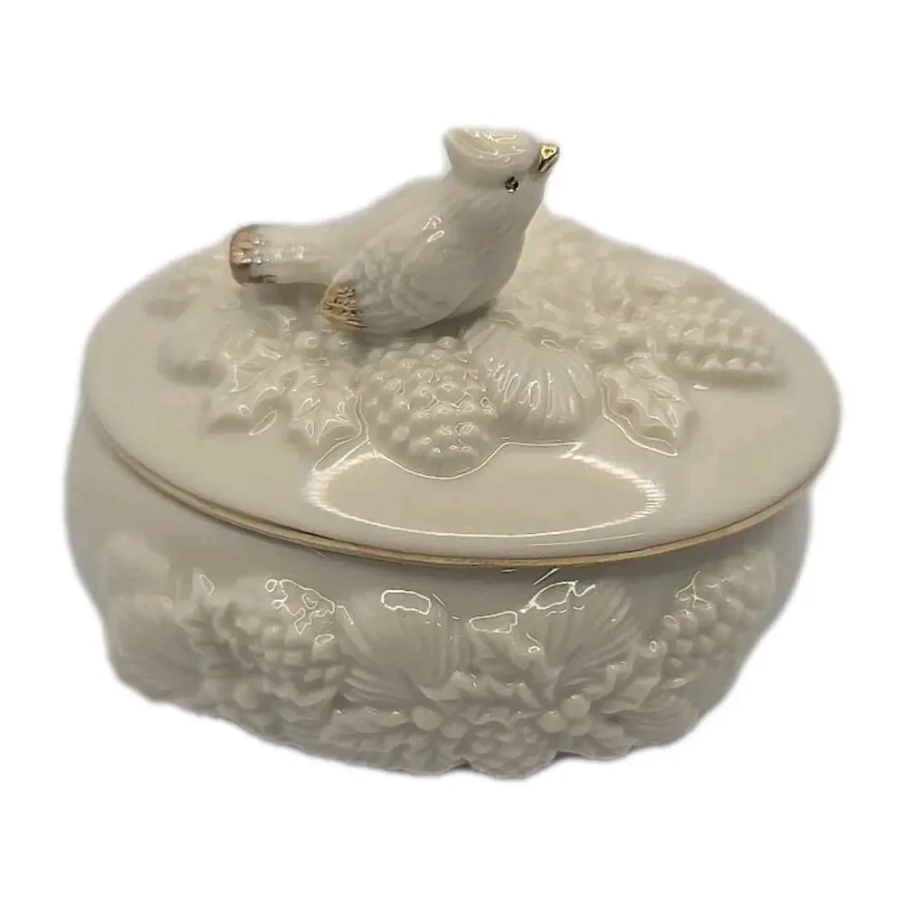 Lenox Pines and Bluebird Covered Box 3